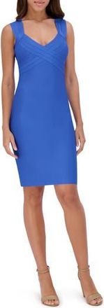 Siena My Balconia Body-Con Bandage Dress in Cerulean Blue at Nordstrom Rack, Size 10