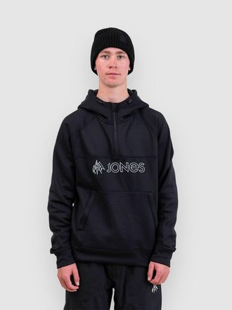 Jones Snowboards Rec Riding Fleecejacke schwarz