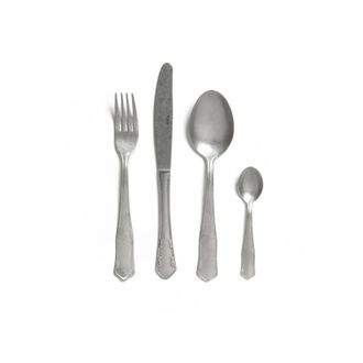 BITOSSI HOME Home, Dames, Grijs, ONE Size, Romantica 24-delig Bestekset