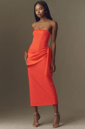 BHLDN Bustier Bombshell Maxi Dress