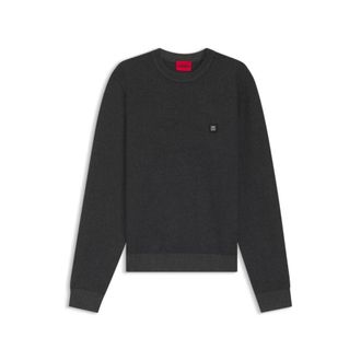 HUGO BOSS Knitted sweater with stacked logo