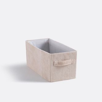 La Redoute Interieurs Opplooibare mand, geribd fluweel, Veloudo