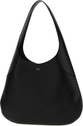 Khaite Womens Joan Hobo Black Calf