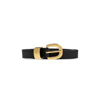By Malene Birger Dames, Accessoires, Zwart, Maat: ONE Size Leer