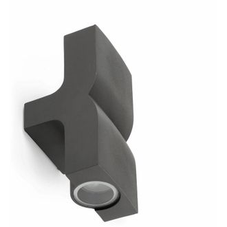 Faro Barcelona Klamp 2l Aplique Gris Oscuro