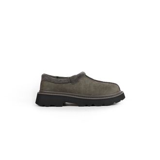 UGG Tasman Crocodile-effect Nubuck Mules