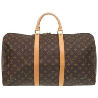 Louis Vuitton Vintage Weekend Bags, unisex, Brown, ONE SIZE, Pre-owned Vintage Weekend Bag