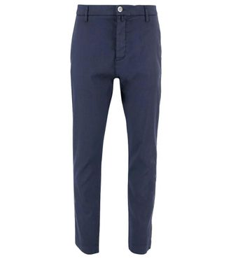 Jacob Cohen Navy Blue Mid Rise Jeans