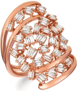 Le Vian Ladies Nude Diamonds Rings set in 14K Strawberry Gold