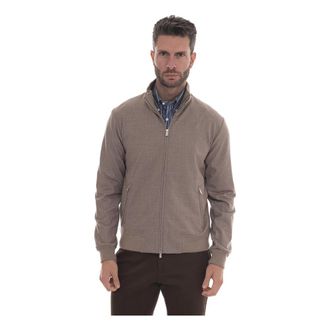 Marco Pescarolo Bomberjack - Heren - Bomber jackets - Beige - M - Kasjmier - Jassen