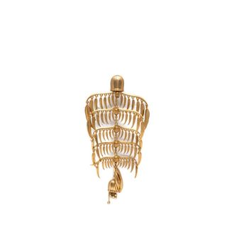 Zimmermann Accessoires, Dames, Geel, ONE Size, Leaf Motif Drop Earrings