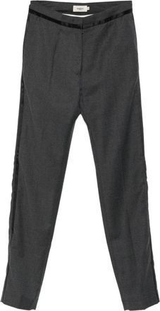 Barena Klassieke Grijze Broek - Dames - Slim Fit Broeken - Grijs - XS - Broeken
