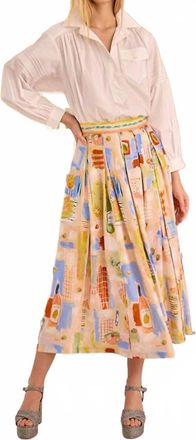 Hunter Bell Alexis Skirt In Happy Hour