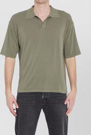 Roberto Collina polo shirt point collar pure cotton