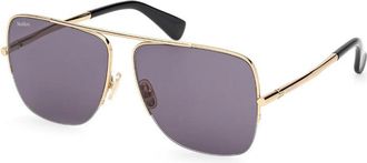 Max Mara MM0121 30A Shiny Deep Gold/Smoke