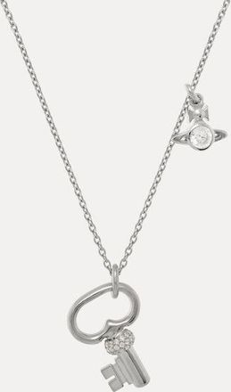 Vivienne Westwood Baya Pendant Necklace Silver Women