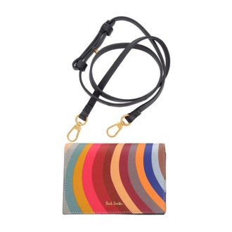 Paul Smith Wallets & Cardholders, female, Multicolor, Size: ONE SIZE Swirl Purse with Strap