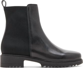 Blondo Womens Cammie Leather Bootie In Black