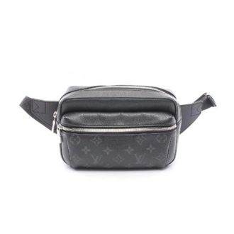 Louis Vuitton Pre-owned Outdoor Taigarama Waist Bag - Heren - Pre-owned - Zwart - Maat: ONE Size Leer