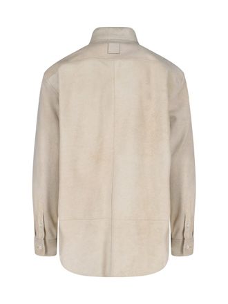 Loewe Mens Shirts Beige Lambskin