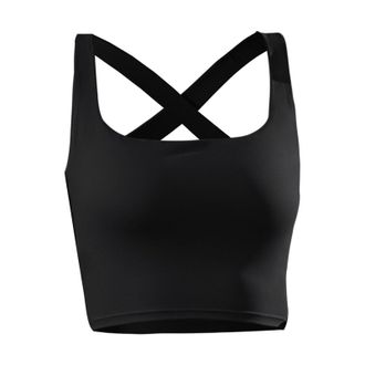 Generic Womens Yoga Bra Solid Color High Elasticity Detachable Chest Back Yoga Sports Bra Morning Running Gym Yoga Bras (Black, XL)