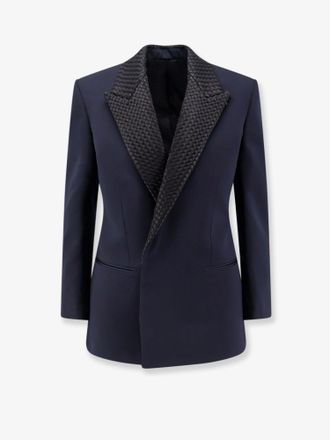 Bottega Veneta Blazer in lana con dettaglio Intrecciato - BOTTEGA VENETA - gender_Woman