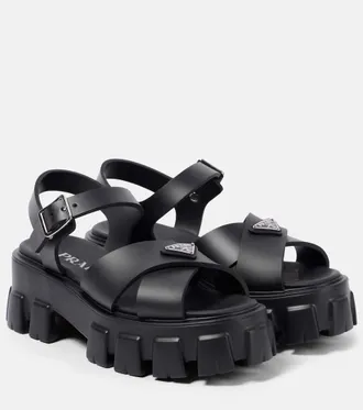 Black Prada Sandals: Shop up to −49% | Stylight