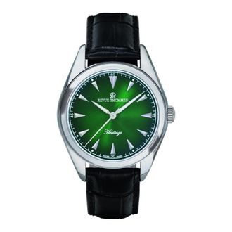 Revue Thommen Accessoires, Heren, Zwart, ONE Size, Leer, Horloges