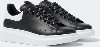 Alexander McQueen Zapatillas Oversized de piel
