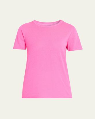 Majestic Filatures Machine Washable Cashmere Crewneck Top