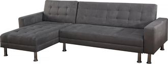 Habitat et Jardin Sof&aacute; Esquinero Convertible Y Reversible theo - 4 Plazas - Gris