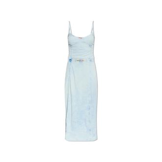 Diesel Midi Dresses, female, Blue, Size: 2XS D-Ony Dress