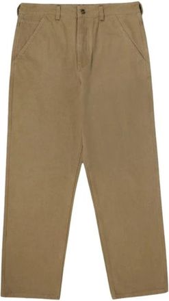 HUF Mason Pant - Heren - Straight fit broeken - Bruin - W32 - Katoen - Broeken