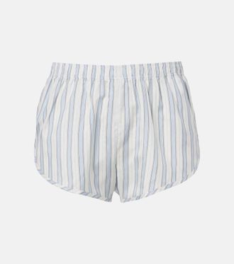 Gucci Interlocking G silk jacquard shorts