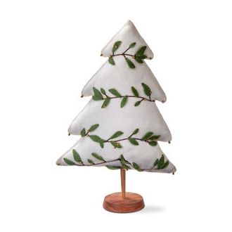 Tag Large White Felt Christmas Tree Balsam Berry Garland Decor in Multicolored at Nordstrom