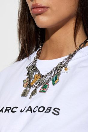 Marc Jacobs Necklace With Pendants, Womens, Silver