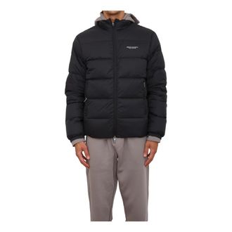 A|X Armani Exchange Zwarte Donsjack Stijlvol Ontwerp - Heren - Winterjassen - Zwart - 2XL - Jassen
