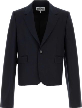 Loewe Midnight Blue Wool Blazer