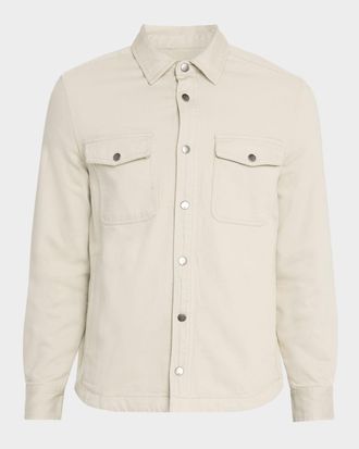Rails Men & apos;s O-Rhett Cotton Twill Shirt Jacket
