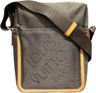 Louis Vuitton Pre-owned Cross Body Bags, male, Multicolor, Size: ONE SIZE Pre-owned Citadin Damier Geant Shoulder Bag