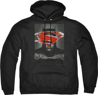 Gildan Batman V Superman Batman Poster Adult Pull Over Hoodie / Hooded Sweatshirt