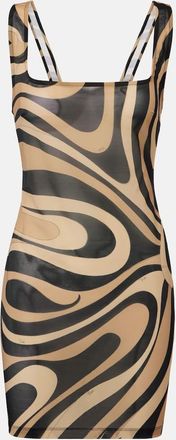 Pucci Abito corto Marmo in mesh