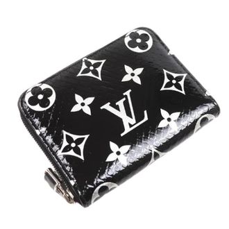 Louis Vuitton Pre-owned Wallets, female, Black, Size: ONE SIZE Pre-owned Exotic Python Zippy Coin Purse