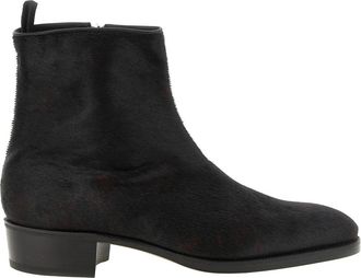 John Lobb Enkellaarsjes - Heren - Laarzen met Hak - Zwart - 42 EU - Schoenen