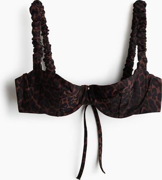 H&M Balconette-Bikinitop - Beige