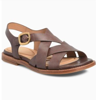 S&ouml;fft Womens Nancy Sandal In Brown