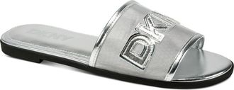 DKNY Wren Slide Sandal in Silver at Nordstrom, Size 7.5