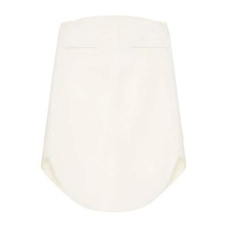 Courr&egrave;ges Gonna Circle Heritage - - Skirts - Donna - Bianco - M