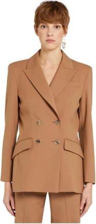 Marella Agile Blazer - Dames - Blazers - Bruin - XL - Jassen