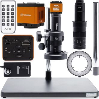 OEM Microscopio Digital 10a-solo + Iluminaci&oacute;n Ajustable 60xled C&aacute;mara Naranja Techrebal